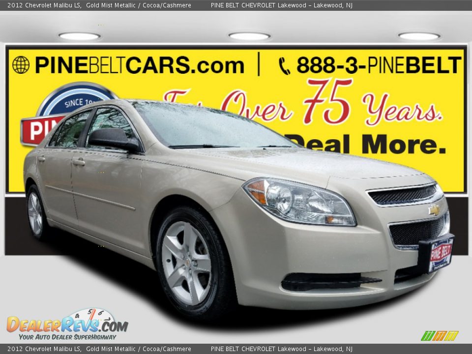 2012 Chevrolet Malibu LS Gold Mist Metallic / Cocoa/Cashmere Photo #1
