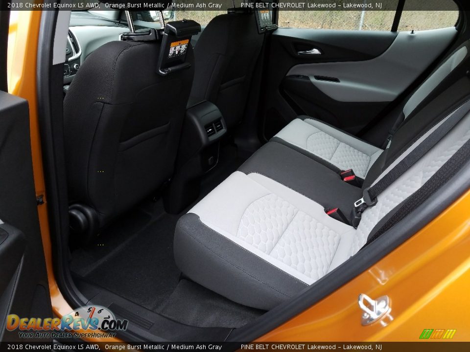 Rear Seat of 2018 Chevrolet Equinox LS AWD Photo #8