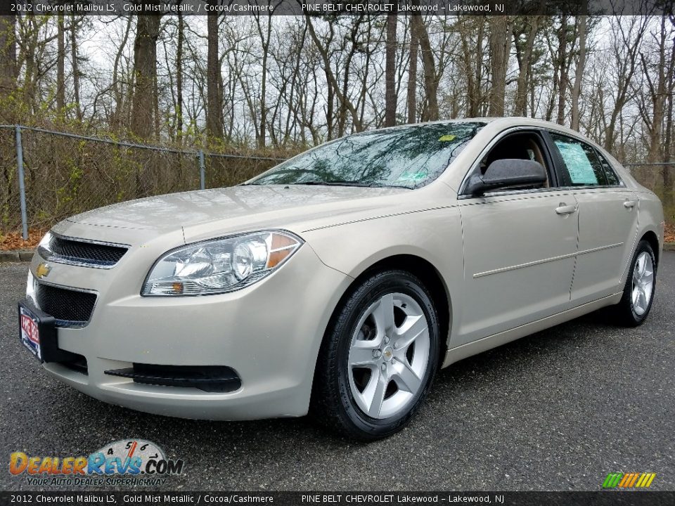 2012 Chevrolet Malibu LS Gold Mist Metallic / Cocoa/Cashmere Photo #3