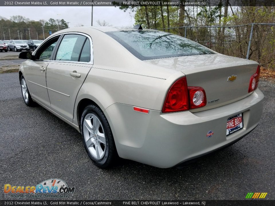 2012 Chevrolet Malibu LS Gold Mist Metallic / Cocoa/Cashmere Photo #5