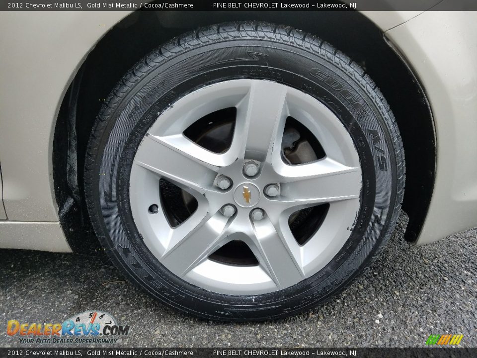 2012 Chevrolet Malibu LS Gold Mist Metallic / Cocoa/Cashmere Photo #9