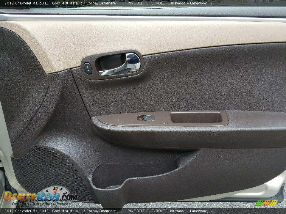 2012 Chevrolet Malibu LS Gold Mist Metallic / Cocoa/Cashmere Photo #10