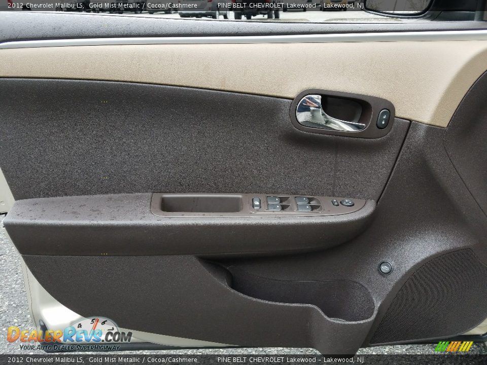 2012 Chevrolet Malibu LS Gold Mist Metallic / Cocoa/Cashmere Photo #13