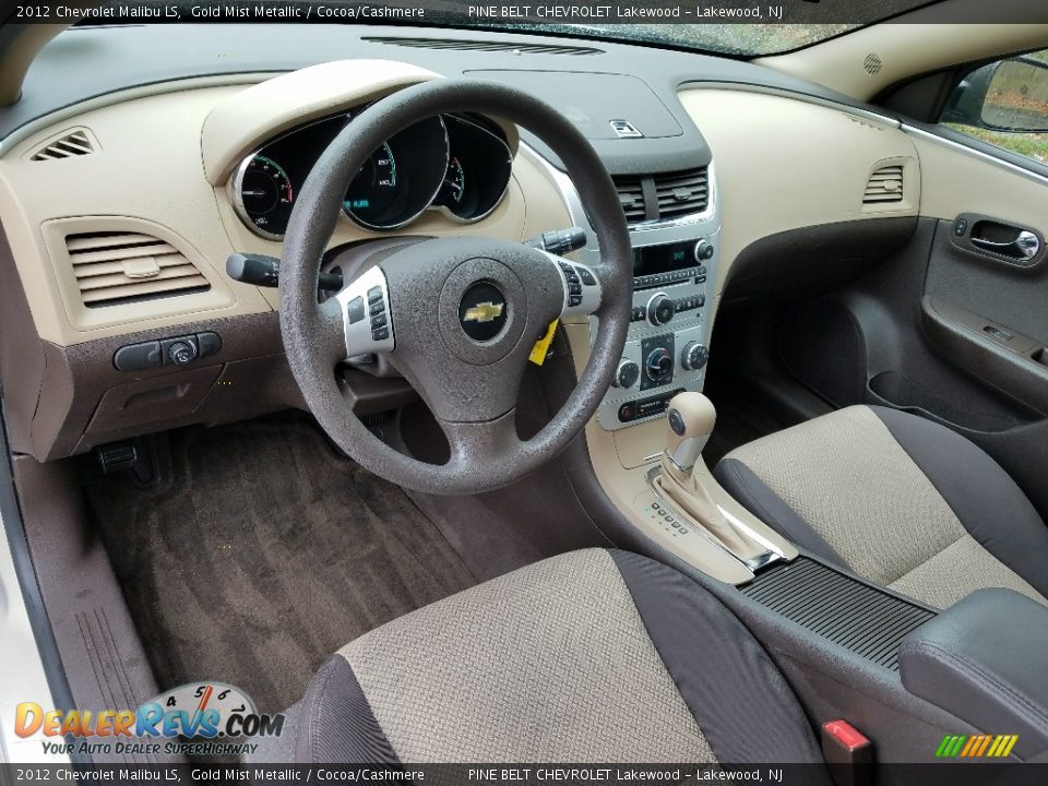 2012 Chevrolet Malibu LS Gold Mist Metallic / Cocoa/Cashmere Photo #14