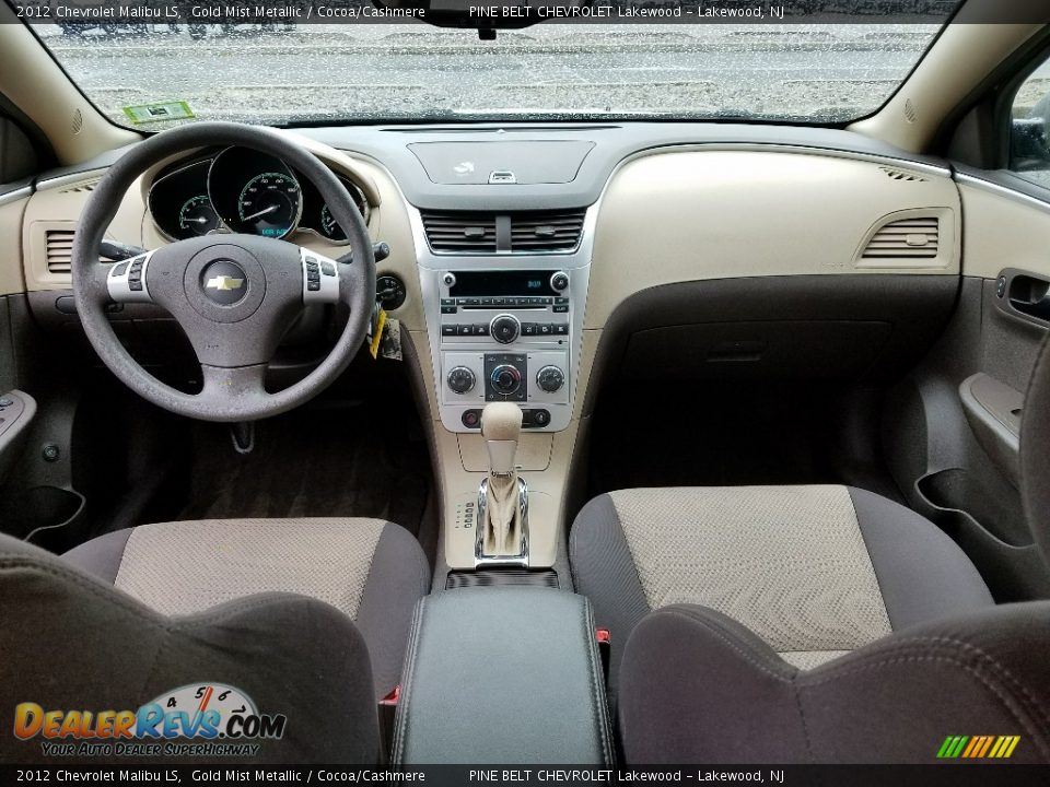 2012 Chevrolet Malibu LS Gold Mist Metallic / Cocoa/Cashmere Photo #17