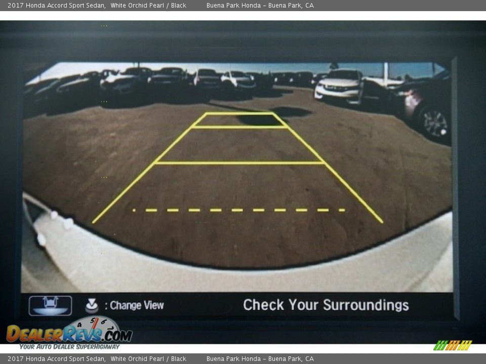 2017 Honda Accord Sport Sedan White Orchid Pearl / Black Photo #6