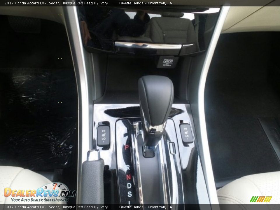 2017 Honda Accord EX-L Sedan Basque Red Pearl II / Ivory Photo #16