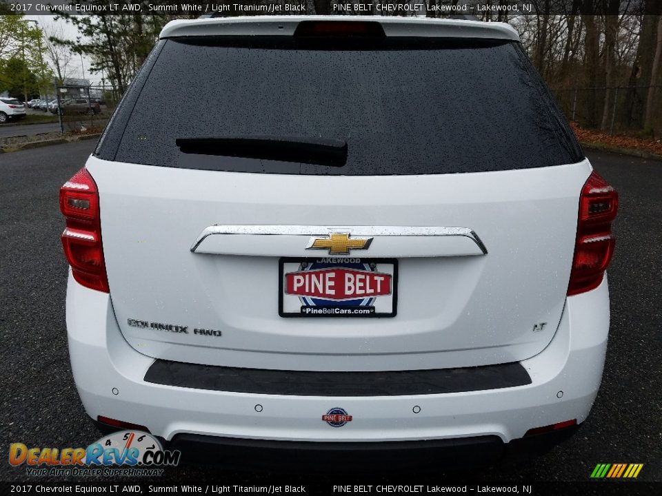 2017 Chevrolet Equinox LT AWD Summit White / Light Titanium/Jet Black Photo #5