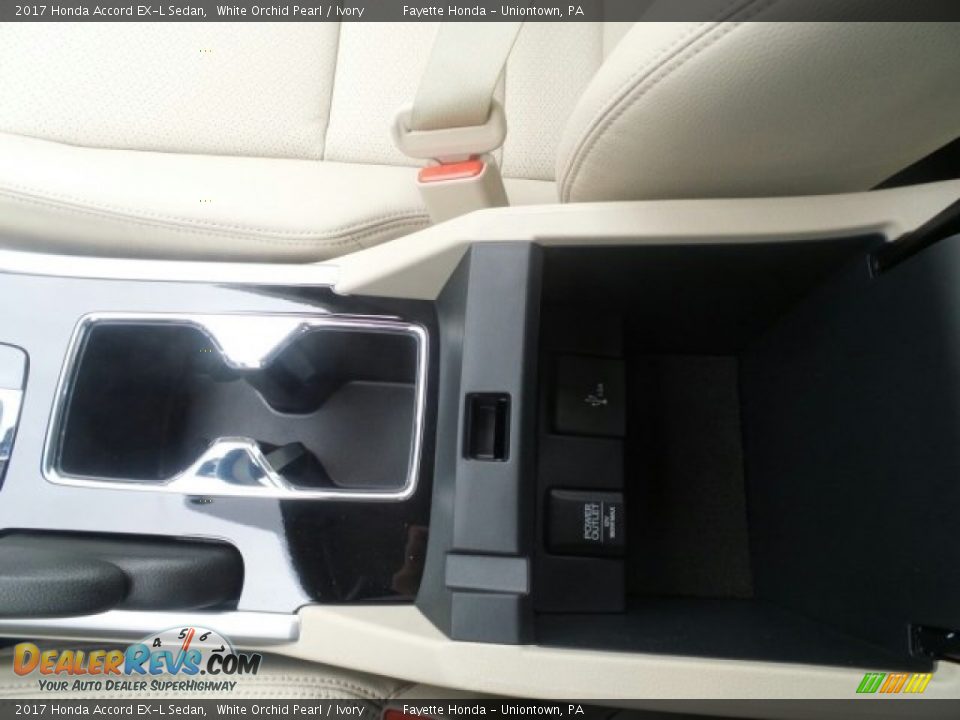 2017 Honda Accord EX-L Sedan White Orchid Pearl / Ivory Photo #18