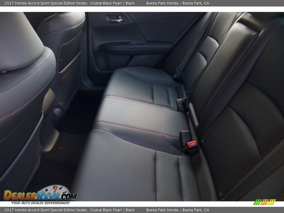 2017 Honda Accord Sport Special Edition Sedan Crystal Black Pearl / Black Photo #11