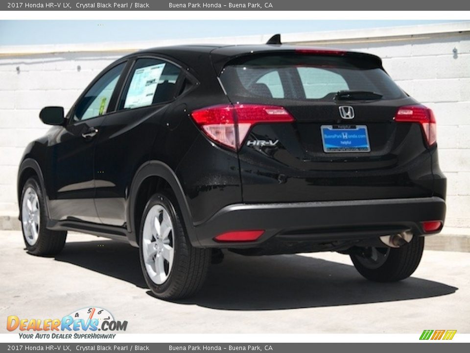 2017 Honda HR-V LX Crystal Black Pearl / Black Photo #2