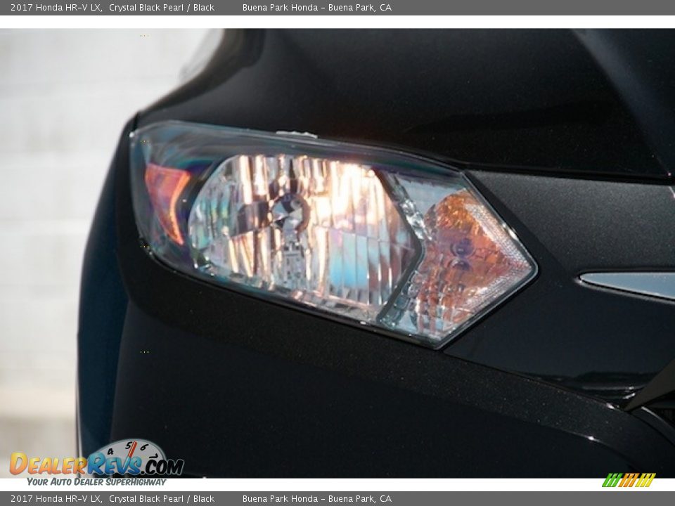 2017 Honda HR-V LX Crystal Black Pearl / Black Photo #5