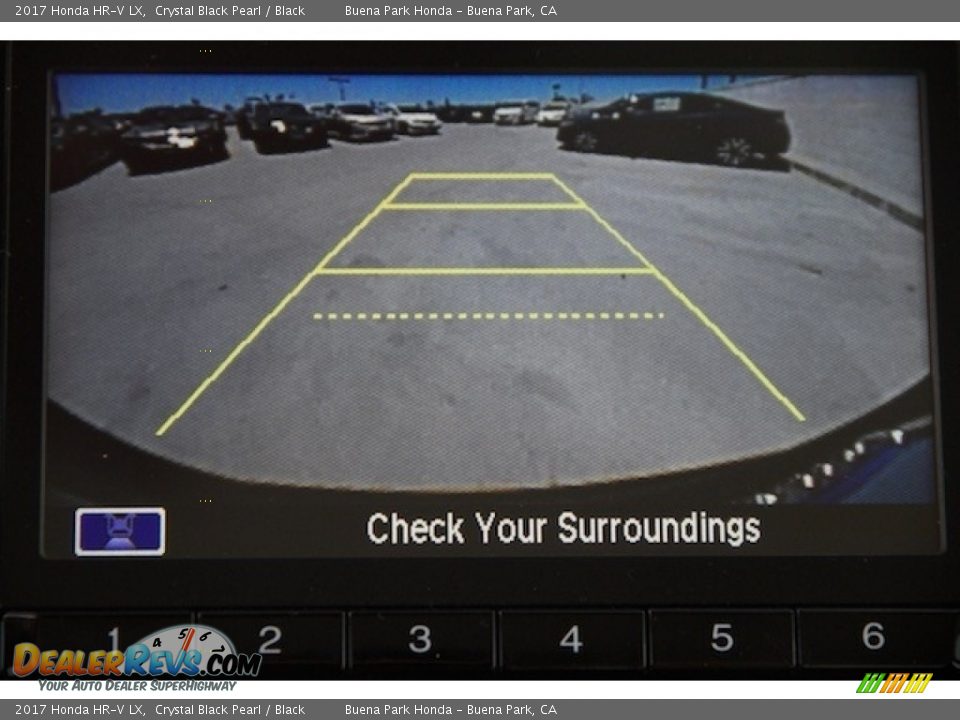 2017 Honda HR-V LX Crystal Black Pearl / Black Photo #7