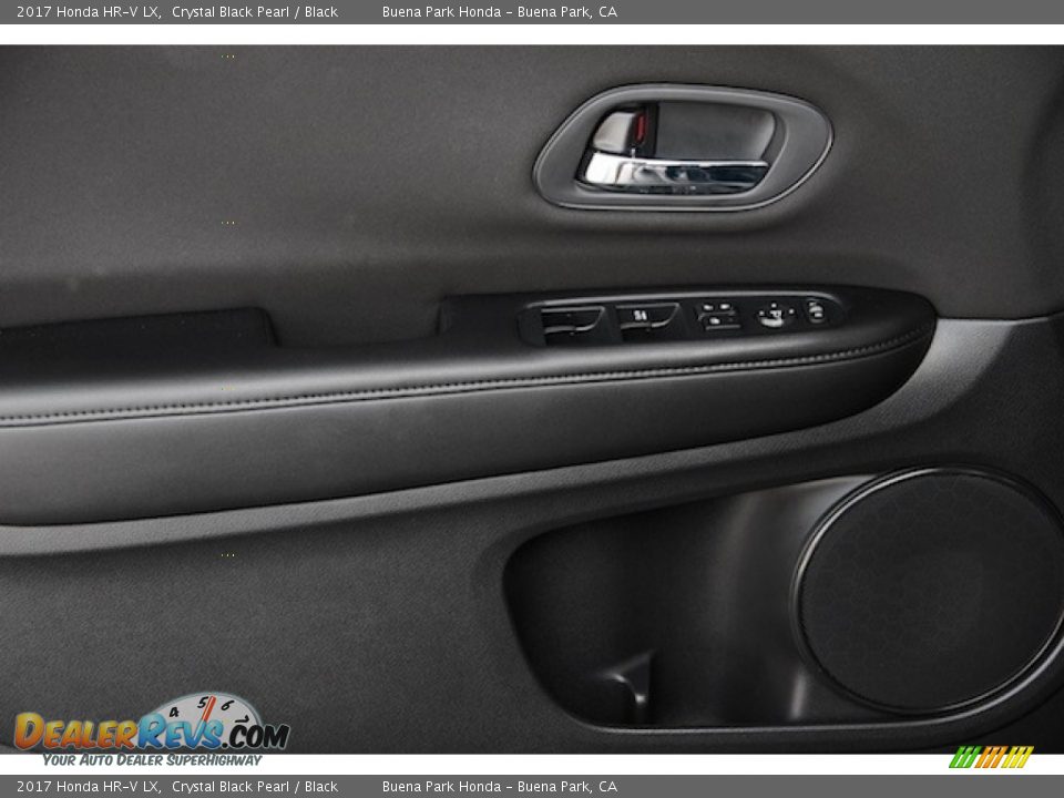 2017 Honda HR-V LX Crystal Black Pearl / Black Photo #8