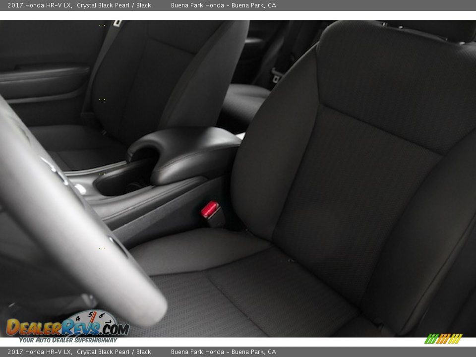 2017 Honda HR-V LX Crystal Black Pearl / Black Photo #11