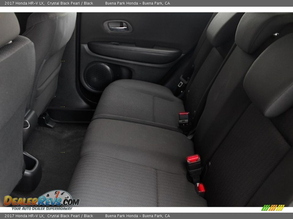 2017 Honda HR-V LX Crystal Black Pearl / Black Photo #12