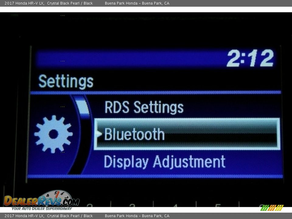 2017 Honda HR-V LX Crystal Black Pearl / Black Photo #16