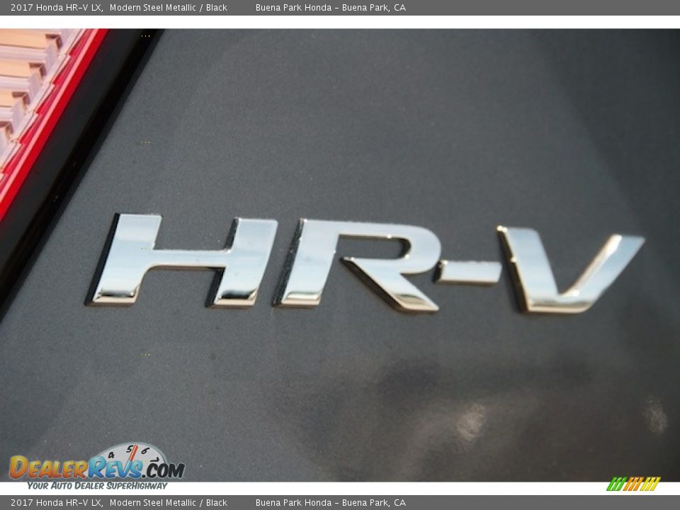 2017 Honda HR-V LX Modern Steel Metallic / Black Photo #3