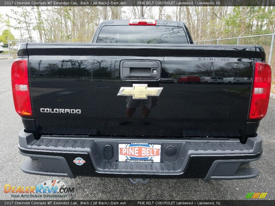 2017 Chevrolet Colorado WT Extended Cab Black / Jet Black/­Dark Ash Photo #5