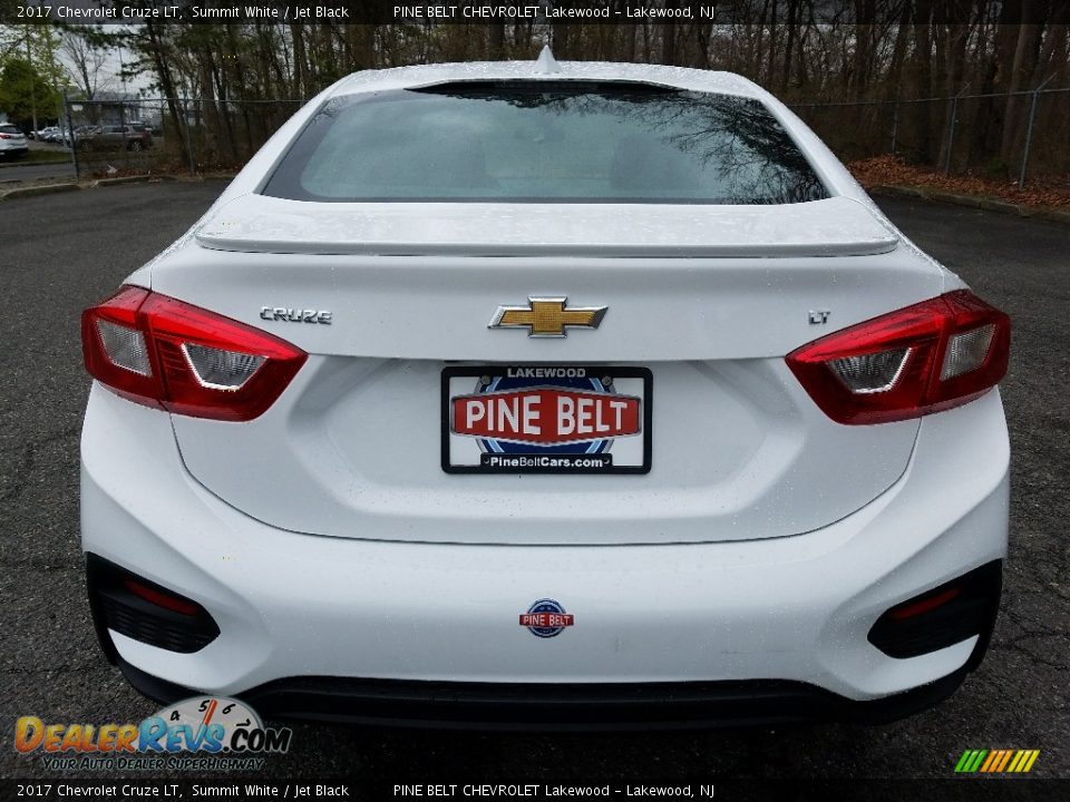 2017 Chevrolet Cruze LT Summit White / Jet Black Photo #5