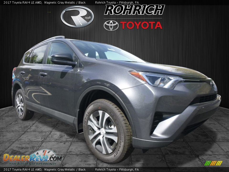 2017 Toyota RAV4 LE AWD Magnetic Gray Metallic / Black Photo #1