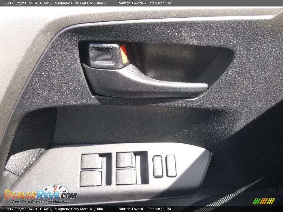 2017 Toyota RAV4 LE AWD Magnetic Gray Metallic / Black Photo #9