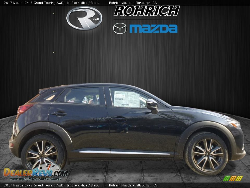 2017 Mazda CX-3 Grand Touring AWD Jet Black Mica / Black Photo #2