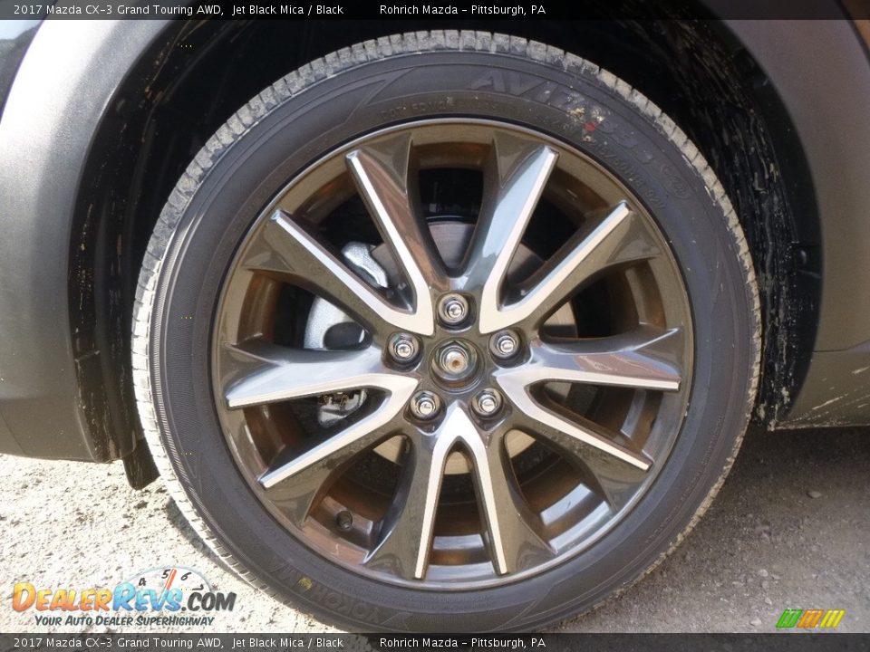 2017 Mazda CX-3 Grand Touring AWD Jet Black Mica / Black Photo #5