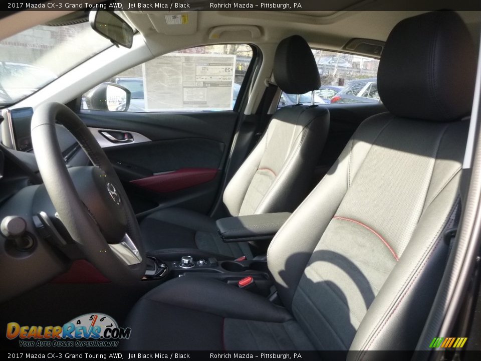 2017 Mazda CX-3 Grand Touring AWD Jet Black Mica / Black Photo #6