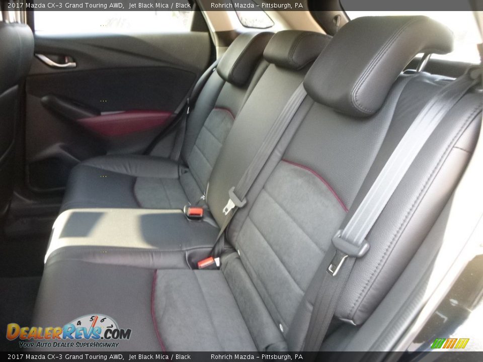 2017 Mazda CX-3 Grand Touring AWD Jet Black Mica / Black Photo #7