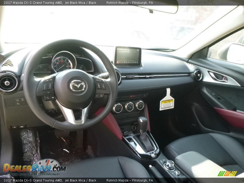2017 Mazda CX-3 Grand Touring AWD Jet Black Mica / Black Photo #8