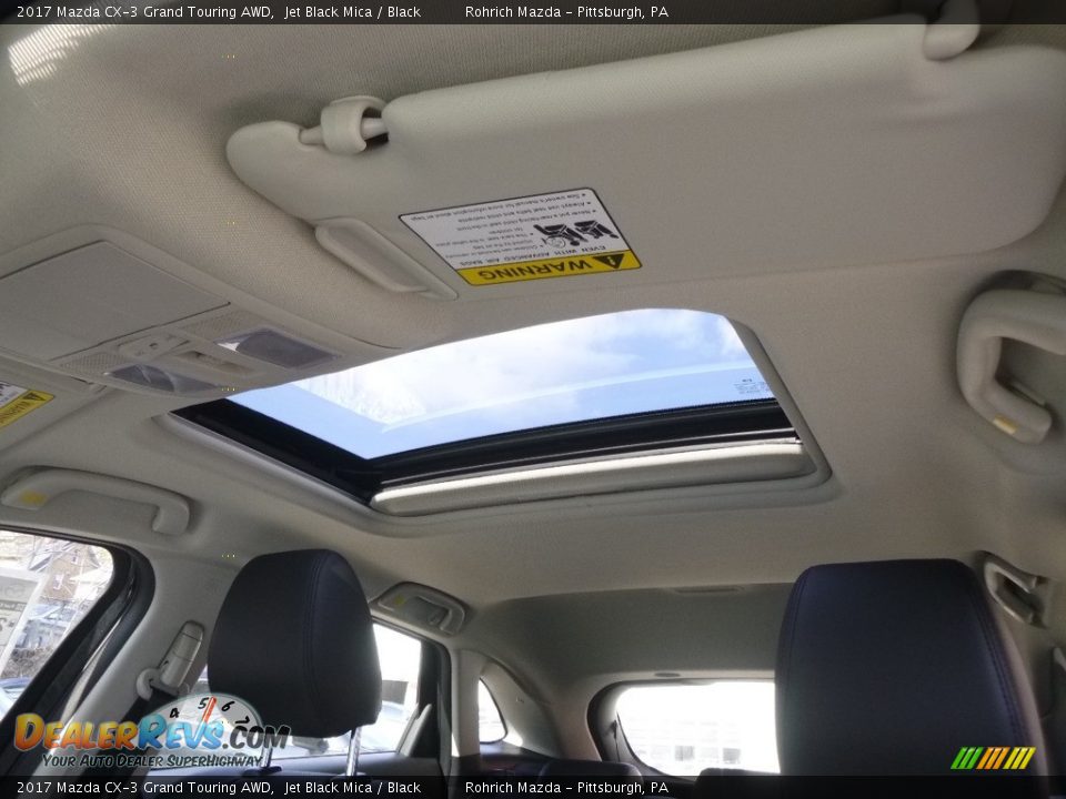 2017 Mazda CX-3 Grand Touring AWD Jet Black Mica / Black Photo #11