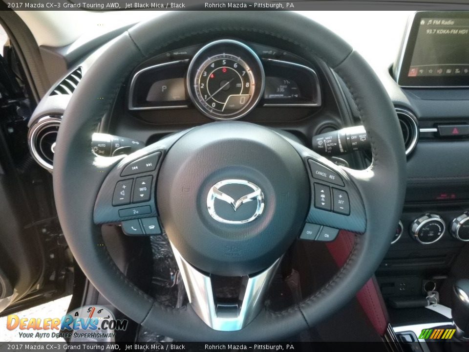 2017 Mazda CX-3 Grand Touring AWD Jet Black Mica / Black Photo #15