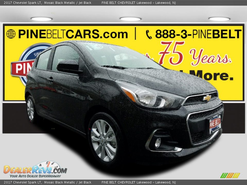 2017 Chevrolet Spark LT Mosaic Black Metallic / Jet Black Photo #1