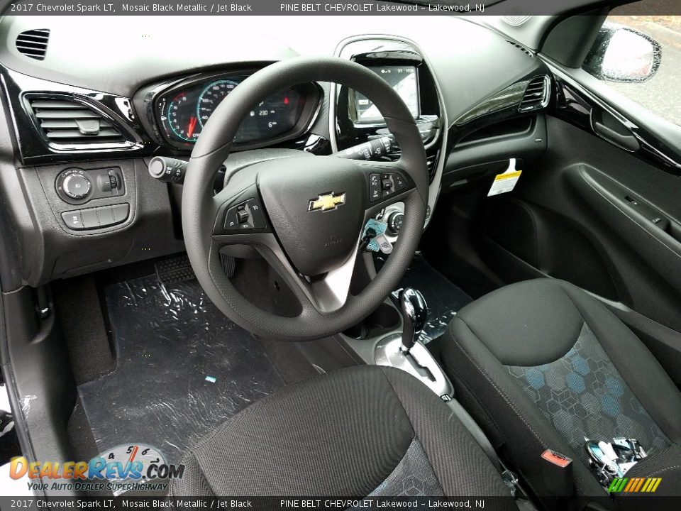 2017 Chevrolet Spark LT Mosaic Black Metallic / Jet Black Photo #9