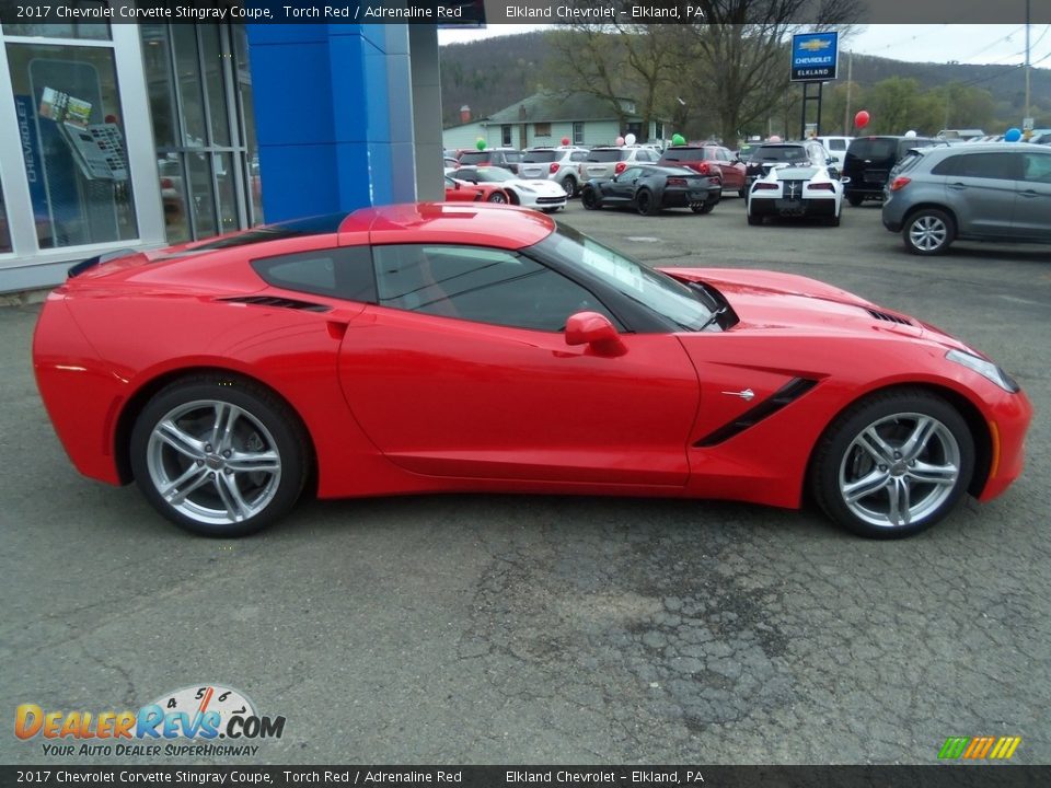 2017 Chevrolet Corvette Stingray Coupe Torch Red / Adrenaline Red Photo #6