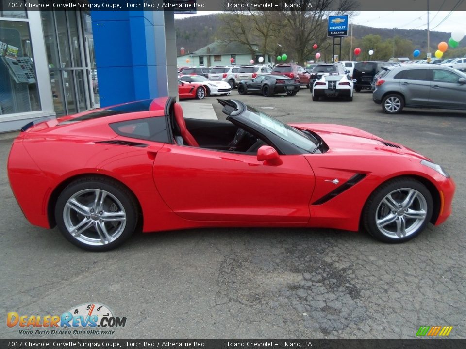 2017 Chevrolet Corvette Stingray Coupe Torch Red / Adrenaline Red Photo #14