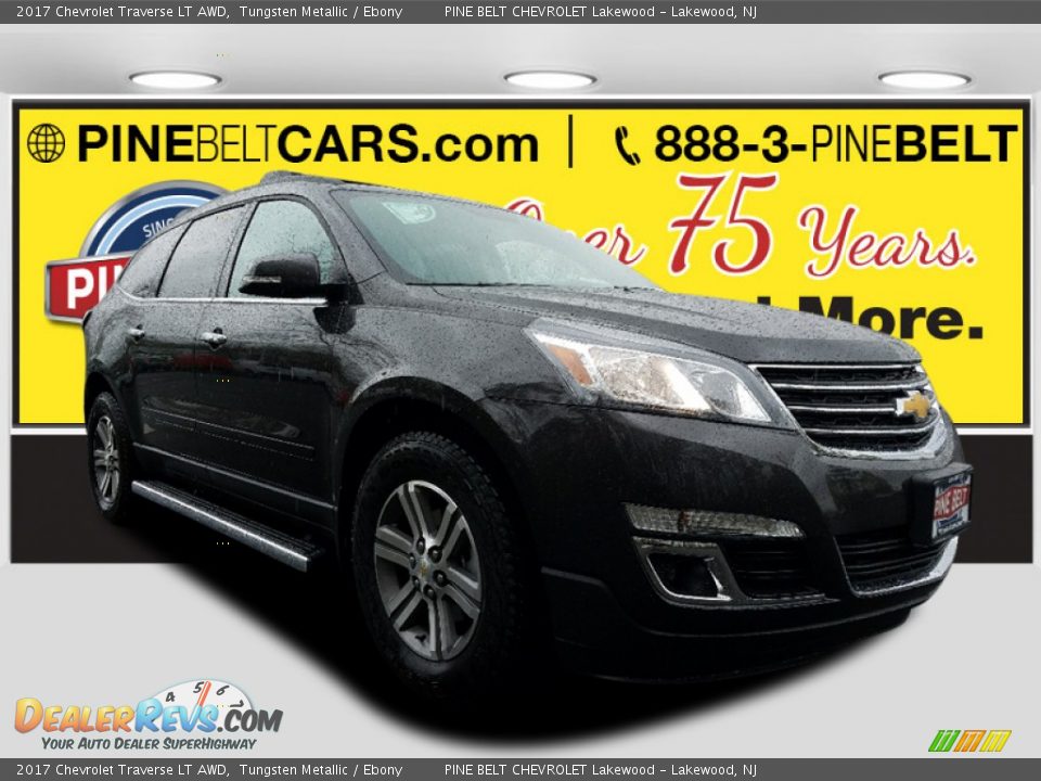 2017 Chevrolet Traverse LT AWD Tungsten Metallic / Ebony Photo #1