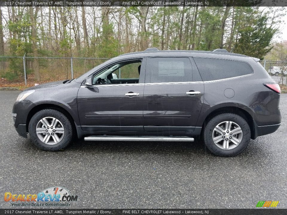 2017 Chevrolet Traverse LT AWD Tungsten Metallic / Ebony Photo #3