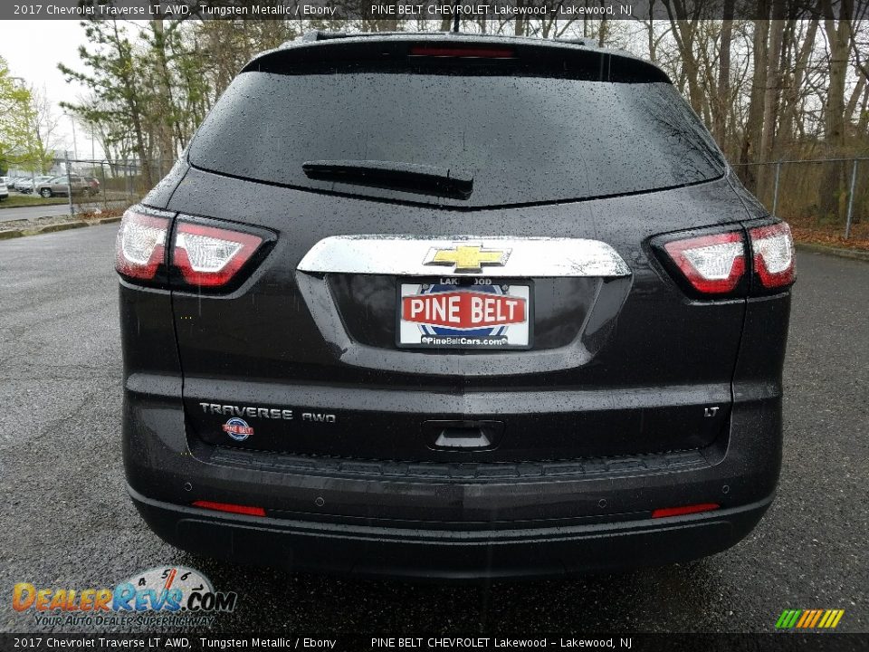 2017 Chevrolet Traverse LT AWD Tungsten Metallic / Ebony Photo #5