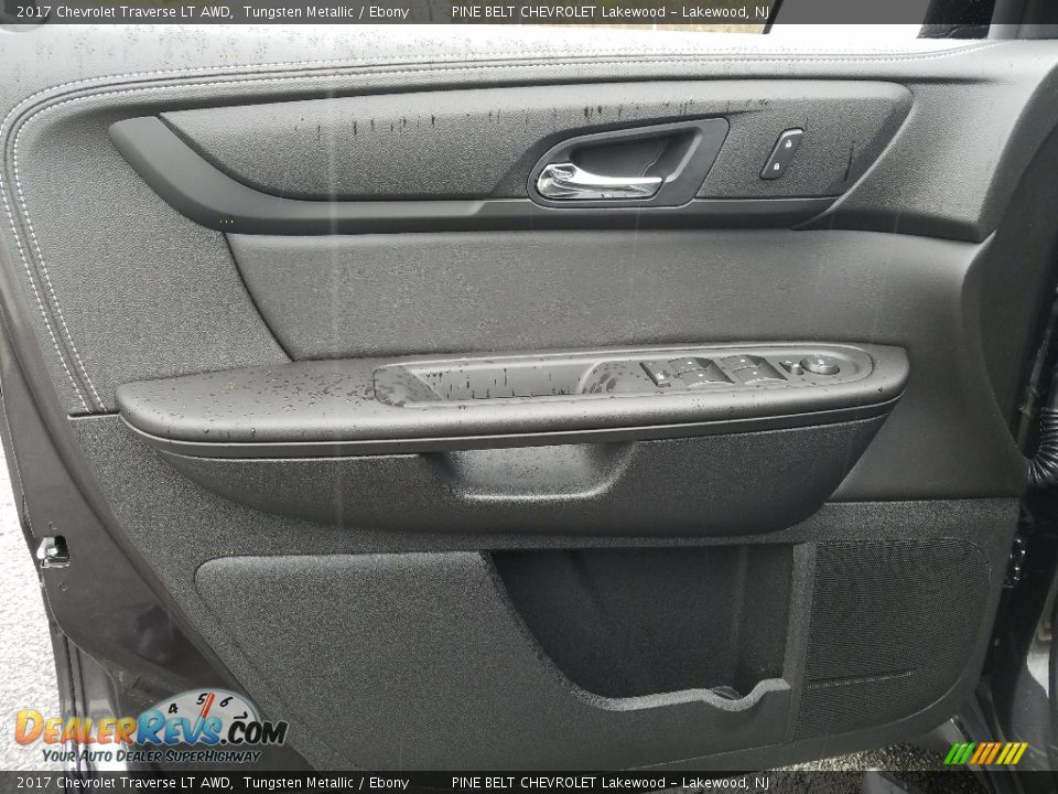 2017 Chevrolet Traverse LT AWD Tungsten Metallic / Ebony Photo #6