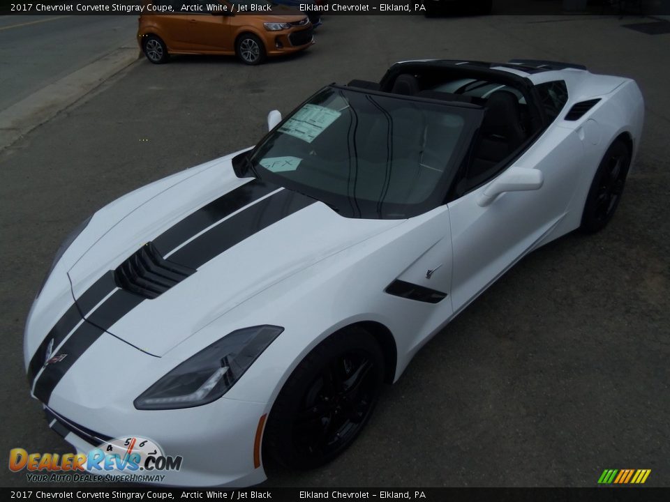 2017 Chevrolet Corvette Stingray Coupe Arctic White / Jet Black Photo #1