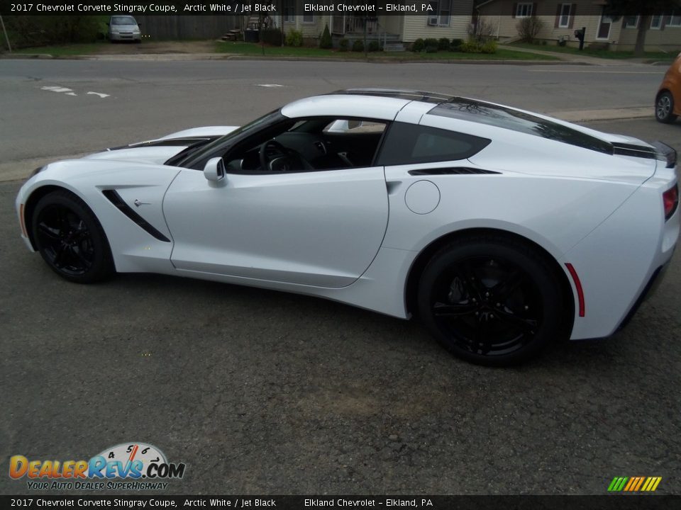 2017 Chevrolet Corvette Stingray Coupe Arctic White / Jet Black Photo #18
