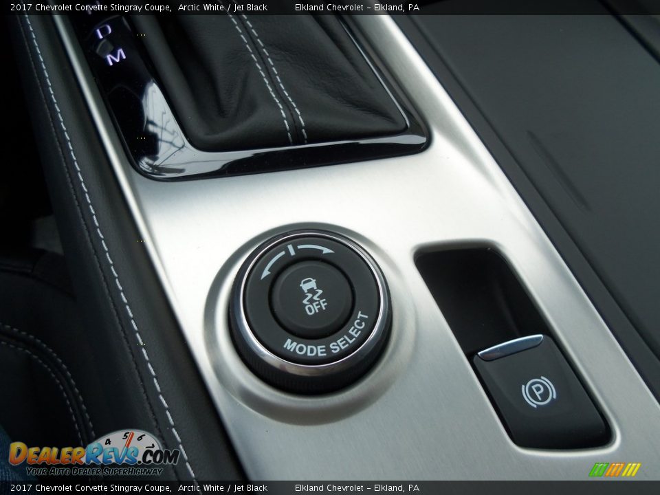 2017 Chevrolet Corvette Stingray Coupe Arctic White / Jet Black Photo #20