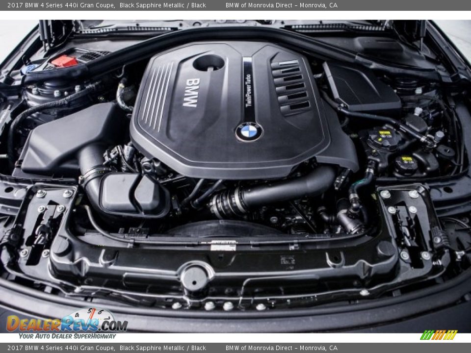 2017 BMW 4 Series 440i Gran Coupe 3.0 Liter DI TwinPower Turbocharged DOHC 24-Valve VVT Inline 6 Cylinder Engine Photo #8