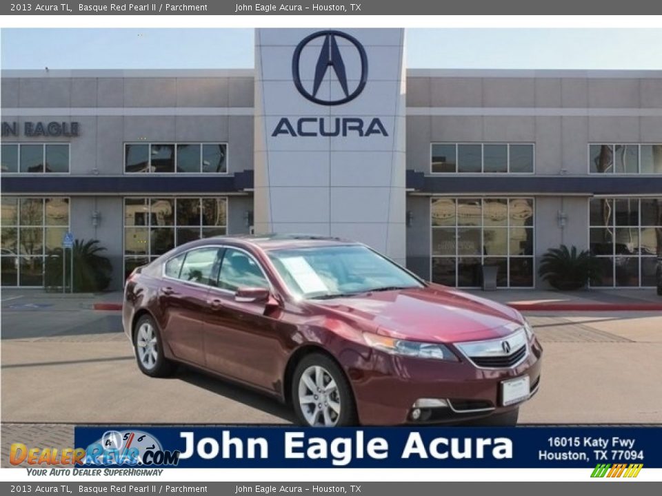 2013 Acura TL Basque Red Pearl II / Parchment Photo #1