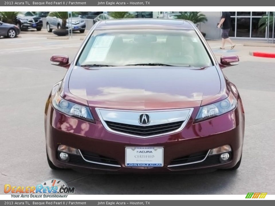 2013 Acura TL Basque Red Pearl II / Parchment Photo #2