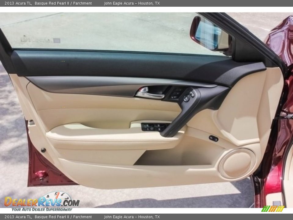 2013 Acura TL Basque Red Pearl II / Parchment Photo #15