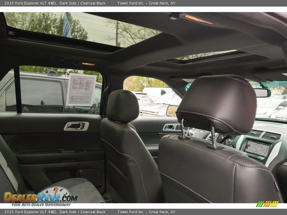 2015 Ford Explorer XLT 4WD Dark Side / Charcoal Black Photo #32