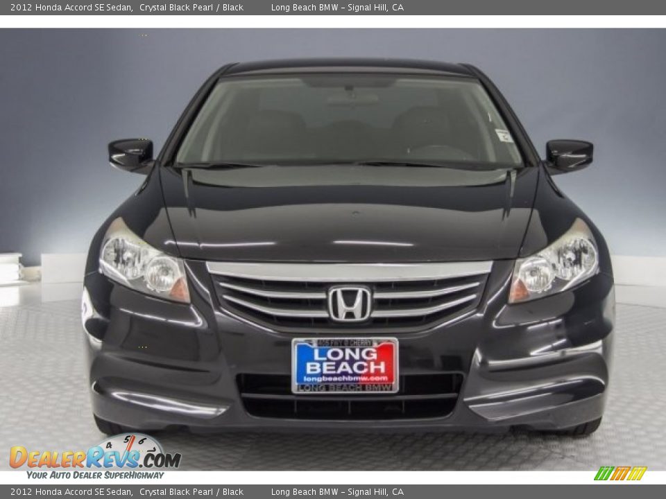 2012 Honda Accord SE Sedan Crystal Black Pearl / Black Photo #2